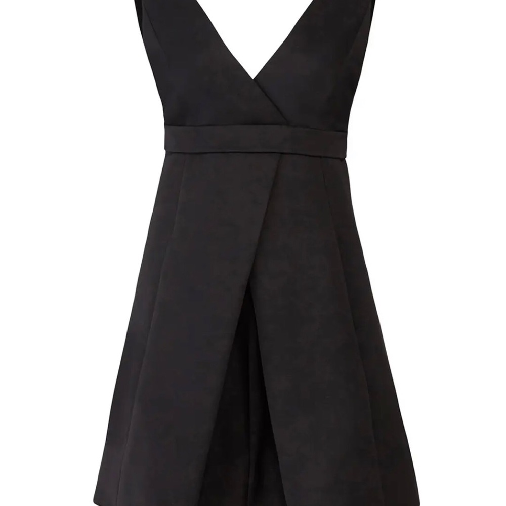 KAUFMANFRANCO Onyx Black Cocktail Dress - Picture 6 of 10